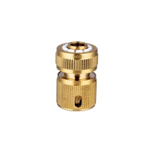 1/2 Inch Brass Hose Connector Quick Connect Fitting for Garden Hose, Durable LeakResistant 1PC