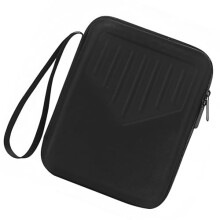 Shockproof Waterproof Kalimba Case for 21 Key Thumb Piano with Padded Strap and Compact Storage Bag (Black)