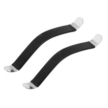 Guitar String Spreader Rubber Coated Stainless Steel Fretboard Cleaning Tool Set for Guitar Maintenance Pack of 2