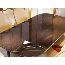 Clear Table Protector 30x100cm Self Adhesive Heat Resistant Waterproof Film for Wood Dining Table and Kitchen Countertop