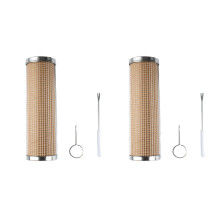 Rolling Grilling Basket Stainless Steel BBQ Grill Accessory for Even Cooking Vegetables and Seafood