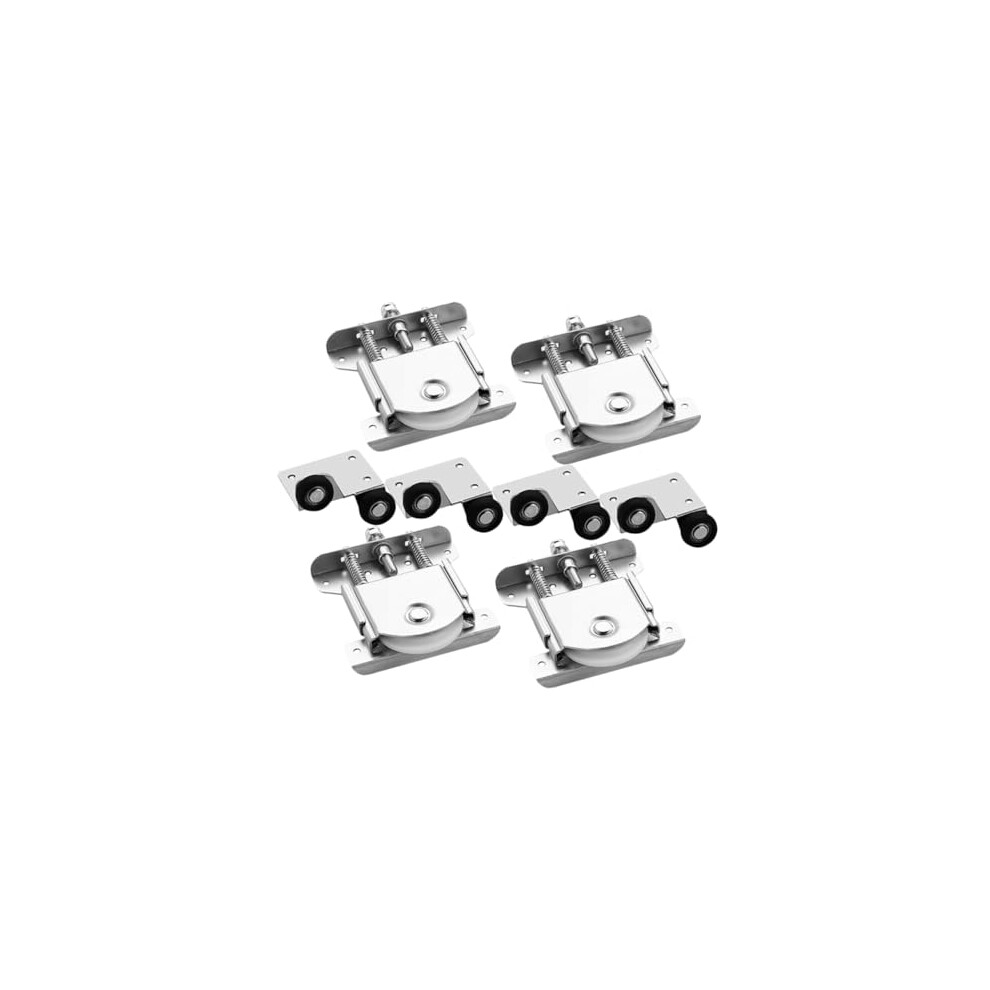 Sliding Door Roller Wheels And Wardrobe Door Pulleys Set, Smooth Sliding, Easy Installation 9045646506760