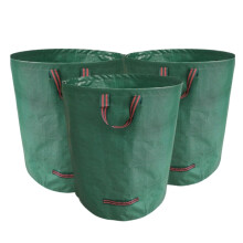 Heavy Duty Garden Waste Bags 3 Pack 72 Gallon Reusable Self‑Standing Yard Leaf Bags with Reinforced Handles