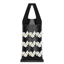 Strawberry Grow Bag with 9 Slits, Durable PE Hanging Planter Bag for Balcony, SpaceSaving Vertical Garden