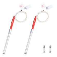 2 Pack Pellet Grill Igniter Replacement for Pit Boss, Stainless Steel Hot Rod Igniter for Camp Chef