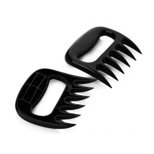 Meat Shredder Claws for BBQ Pulled Pork, Bear Claw Forks with HeatResistant Grip, Easy Clean
