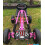 Zoom Rubber Wheel Go Kart Pink 2