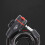 Heavy Duty Bike Cable Lock with AntiTheft Blade Core and Mounting Bracket, Waterproof 120cm Orange 2