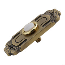Metal Doorbell Button Antique Bronze Illuminated Weather Resistant Easy Install for Front Door