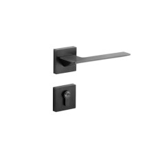 Zinc Alloy Bedroom Door Lock Handle, Silent Split Design, Smooth Latch, Easy DIY Installation