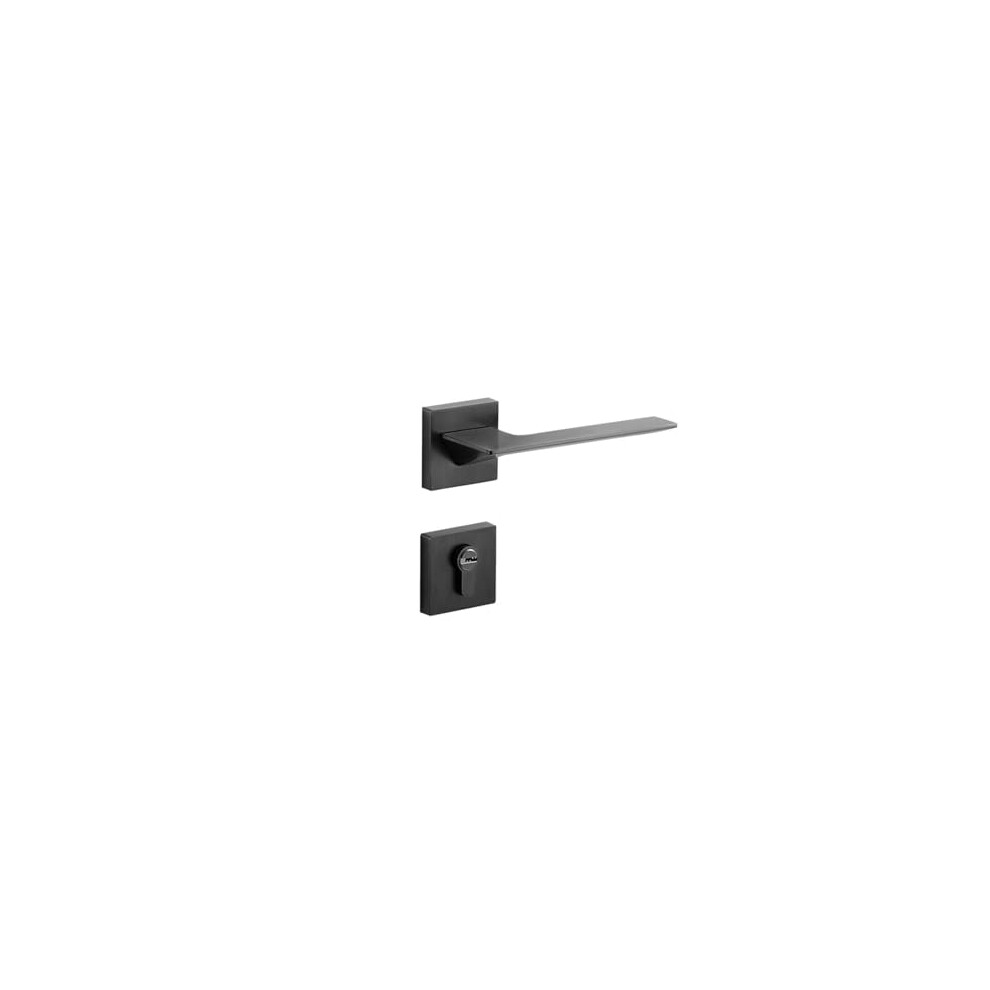 Zinc Alloy Bedroom Door Lock Handle, Silent Split Design, Smooth Latch, Easy Diy Installation 9045646508245