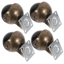 Office Chair Wheels with Brake, 4pcs Replacement Casters for Hardwood Floors, Quiet 360 Swivel Rolling