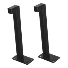 Stainless Steel L Shaped Shelf Brackets for Heavy Duty Floating Shelves, Wall Mounted Right Angle Support