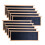 Bee Hive Frames 10 Pack Medium Super 61/4 Inch with 100% Beeswax Coated Foundation Sheets Black 1