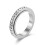 Drehbarer Anti-Stress-Ring Silver 1