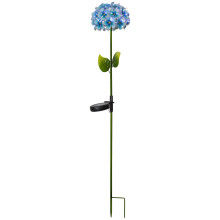 Solar-Erdspieß Hortensia, blau