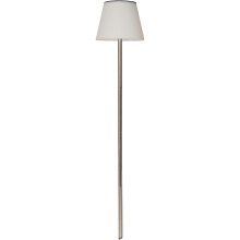 LED Solar-Leuchte ,Solini', Erdspieß aus Edelstahl, Dämmerungssensor, warmweiß, 90cm