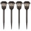 Solar-Gartenleuchte Lace 4er Set, Dämmerungssensor 1