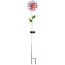 Solar-Erdspieß Pink Daisy