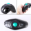Φορητό ασύρματο ποντίκι Trackball για τα δάχτυλα με αμφιδέξιο τρόπο 4