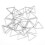 Stainless Steel Open Loop Pendant - 30pcs Triangular Hollow Frame Resin Jewelry 2