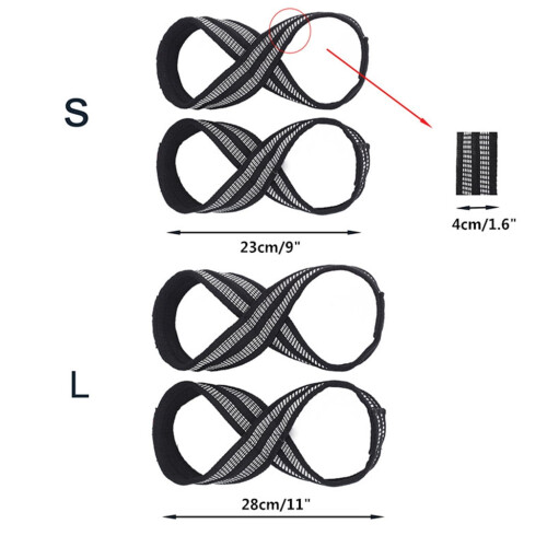 StoBays Figure8 Løftestropper Vektløftingsstropp Figure8Straps 1