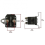Husqvarna 532138406 Starter Sole with Compact Structure - 12V, 2 Terminal Replacement 4