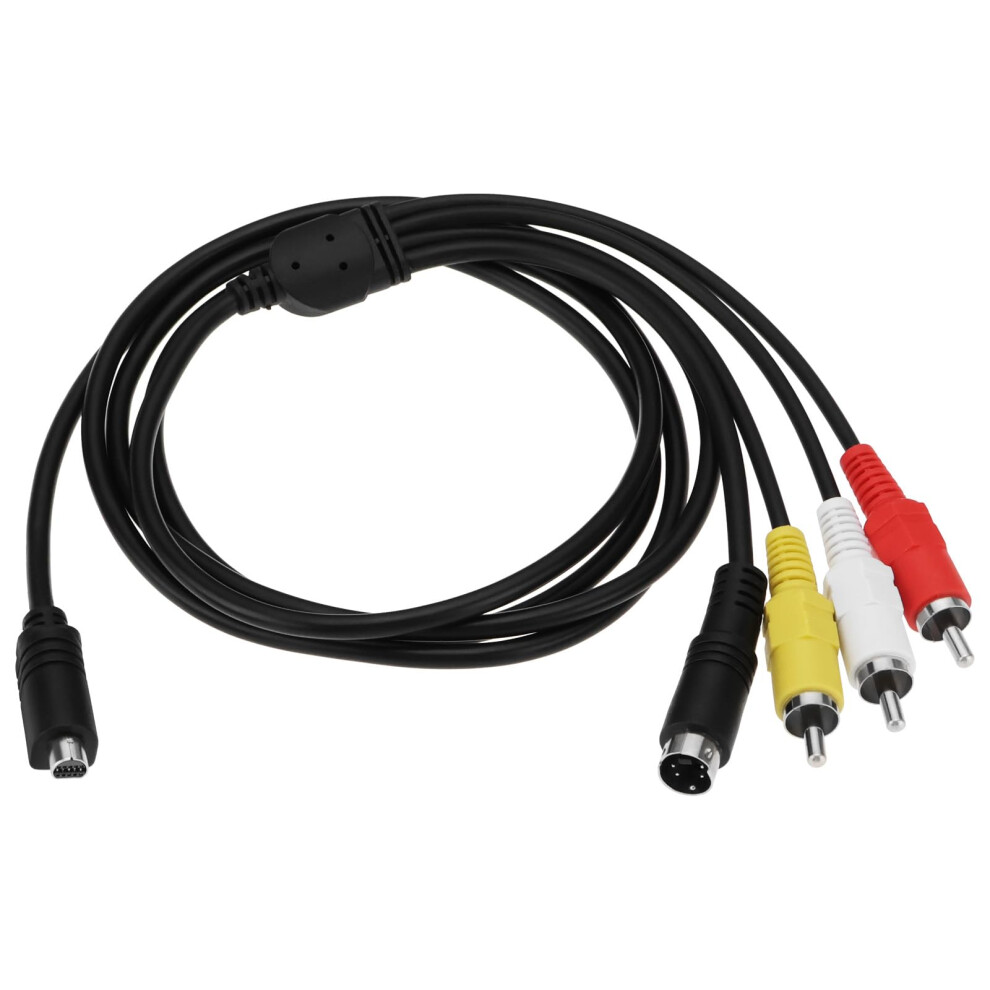 10 Pin Av Cable Replacement For Sony Handycam Dcr Hdr Camcorder, 1.5M Rca Video Audio Cord 9045646509464