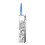Torch Lighter Refillable Butane with Windproof Blue Flame, Visible Fuel Window, Embossed Dragon Design 1