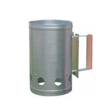 Charcoal Chimney Starter for BBQ Grill, Fast Heat Ignition and Even Charcoal Lighting, Durable Metal Construction