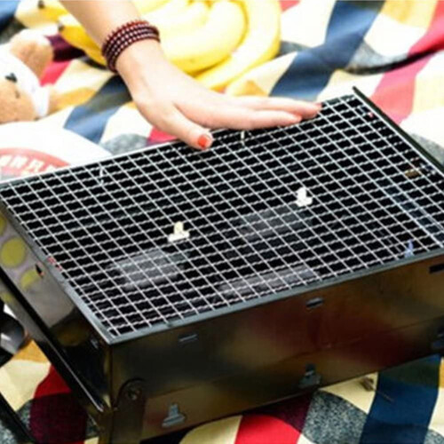 Secfanya BBQ Grillnett 30x45cm Rustfritt Stål 2