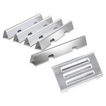 Replacement Flavorizer Bars and Heat Deflector for Weber Spirit II 300 GS4 7636 67046 67060 Gas Grills