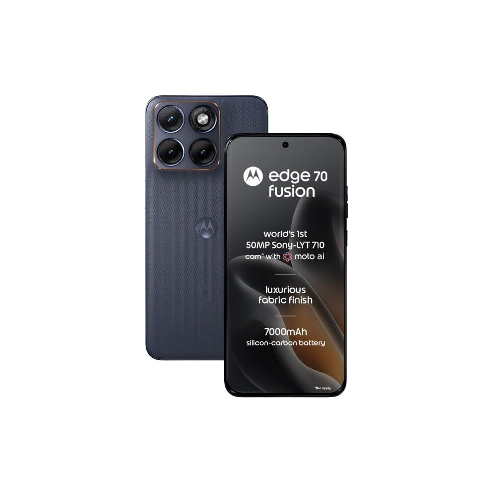 Motorola Edge 70 Fusion - 256Gb, 8Gb Ram, 6.78" - Pantone Silhouette