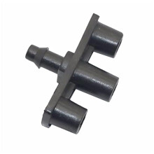 Drip Irrigation Fittings 50pcs 1/4 inch Micro Spray Nozzle Connector Quick Connect Leak for Garden and Greenhouse