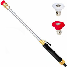 Pressure Washer Wand with Adjustable Spray Modes, Pressure Water Hose Nozzle for Car and Garden Cleaning