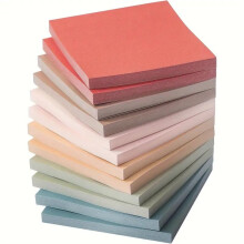 Vintage Color 3x3 Cube Puzzle Toy, Compact Design for Office, School and Home, 6 Pack 300 Sheets