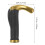 Ergonomic Handlebar Grips Golden 2 pcs 3