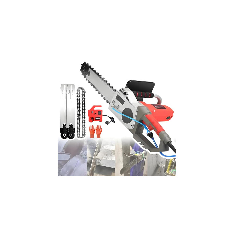 Electric Concrete Chainsaw 480Mm Waterfed Dust Control Deep Cutting Diamond Saw For Masonry 110V 9045646511016