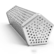 BBQ Grill Basket 30x10x10cm Rotating Cylinder for Vegetables Fish Fries Durable Easy Clean Camping Use