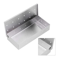 BBQ Smoker Box Stainless Steel for Gas Grill, Easy Wood Chip Smoking and Quick Smoke Flavor Boost