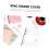 A5 Binder Notebook with Transparent Protective Cover, Durable Aluminium Rings, Compact Organizer for Students 4