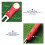 Mizh Golfs Divot Tool Foldbart Divot Tool Boldemarkør Rustfrit Stål 4