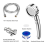 Handheld Shower Head with ON/OFF Pause Switch &amp; 3 Spray Setting High Pressure Showerhead with Extra 4