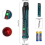 Non-Contact Voltage Detector,HANMATEK AC1 Adjustable Sensitivity/LCD Display/LED Flashlight/Dual Range 12V/48V-1000V 5
