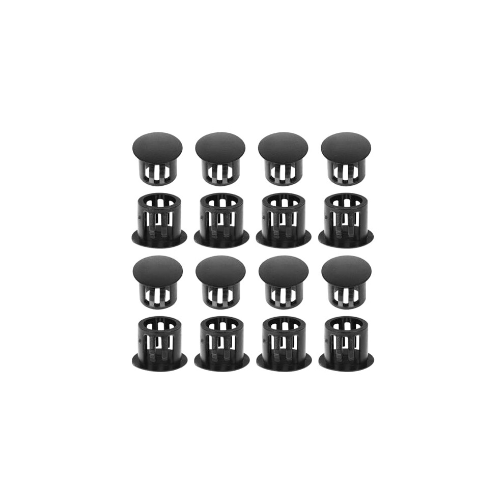 100Pcs Furniture Hole Plugs Decorative Cabinet Covers Easy Pushin Install Clean Finish 9351714721738