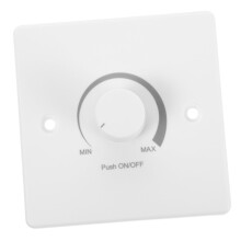 LED Dimmer Switch for RVs and Boats, Adjustable Brightness Control Panel with Smooth Dimming and Timer