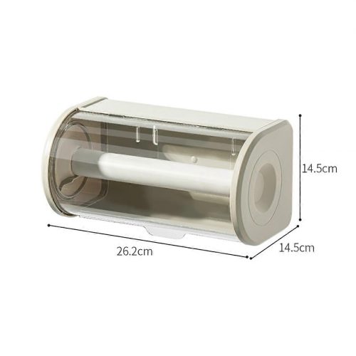 Bathroom Paper Towel Organizer Large Roll Wall Mount Holder A 1