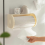 Bathroom Paper Towel Organizer Large Roll Wall Mount Holder A 4
