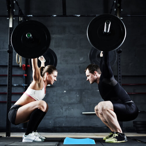 Seaicéad barbell iniompartha frith-shleamhnaithe silicone ding deadlift 2