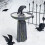 Halloween Resin Crow Bird Bath with Figurines 1 pc 3